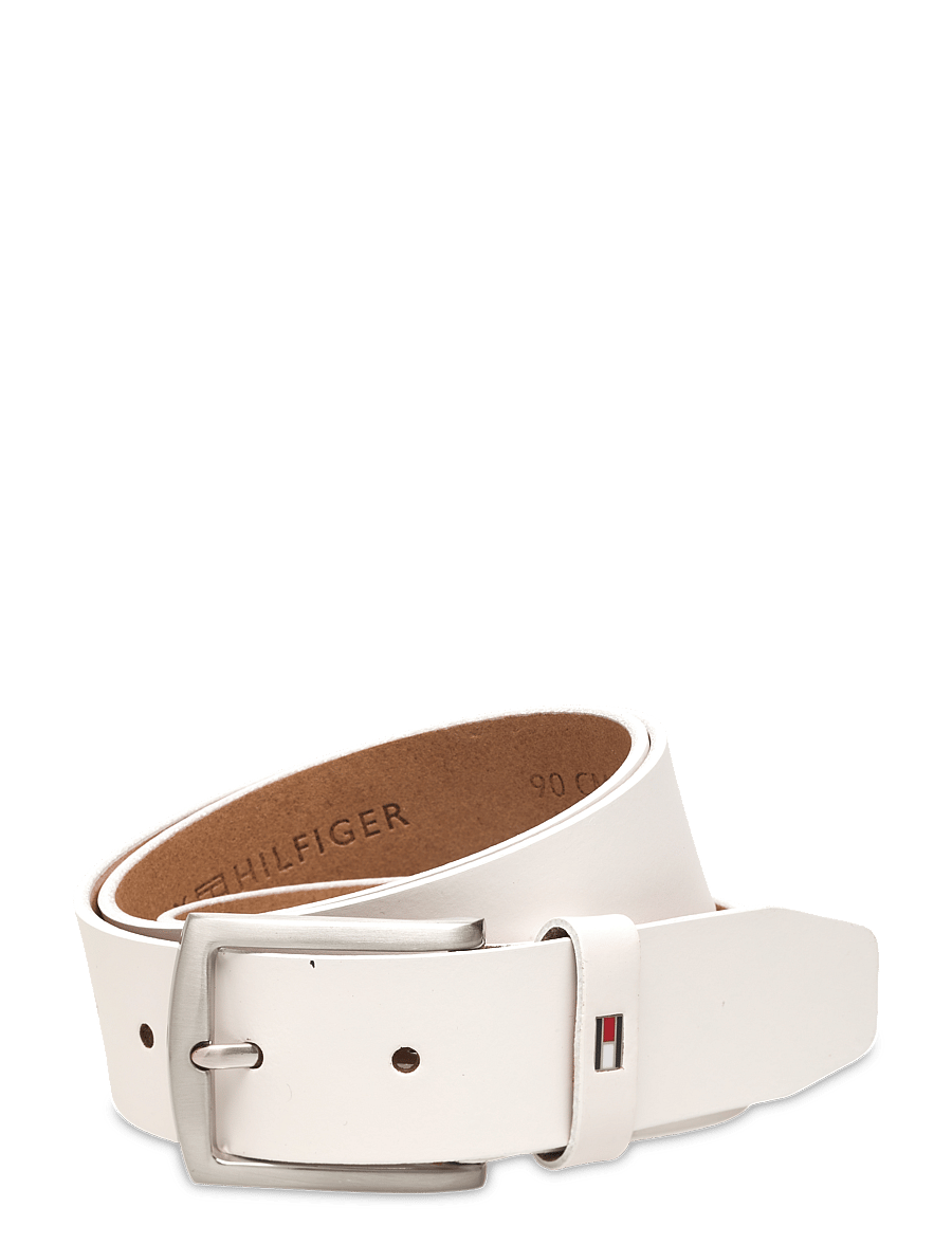 Tommy Hilfiger - NEW DENTON 3.5 BELT - skärp - optic white - 1