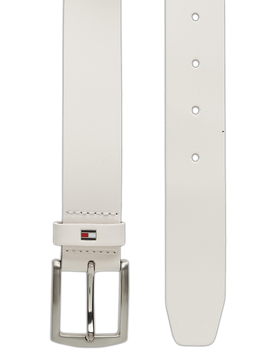 Tommy Hilfiger - NEW DENTON 3.5 BELT - skärp - optic white - 2