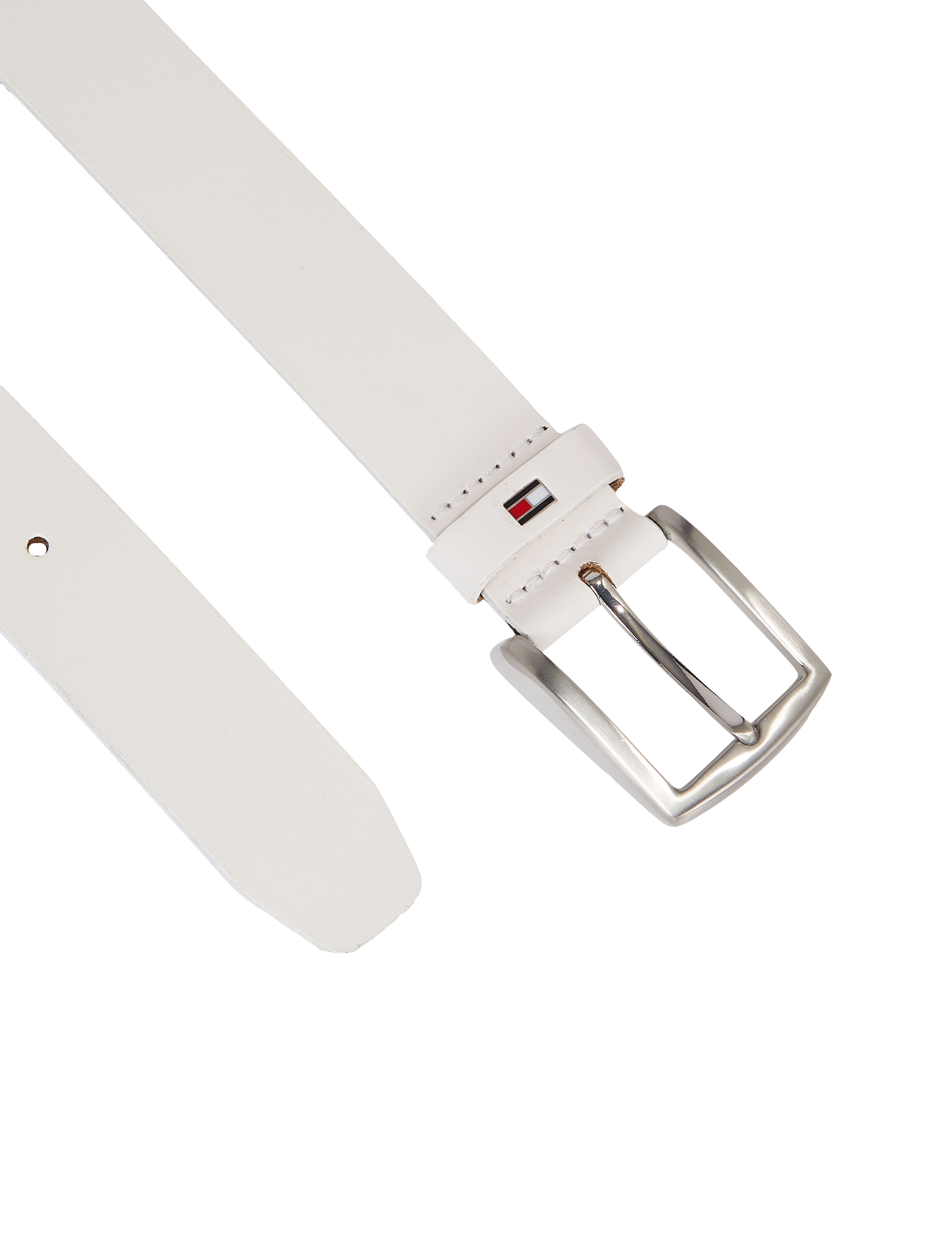 Tommy Hilfiger - NEW DENTON 3.5 BELT - skärp - optic white - 5