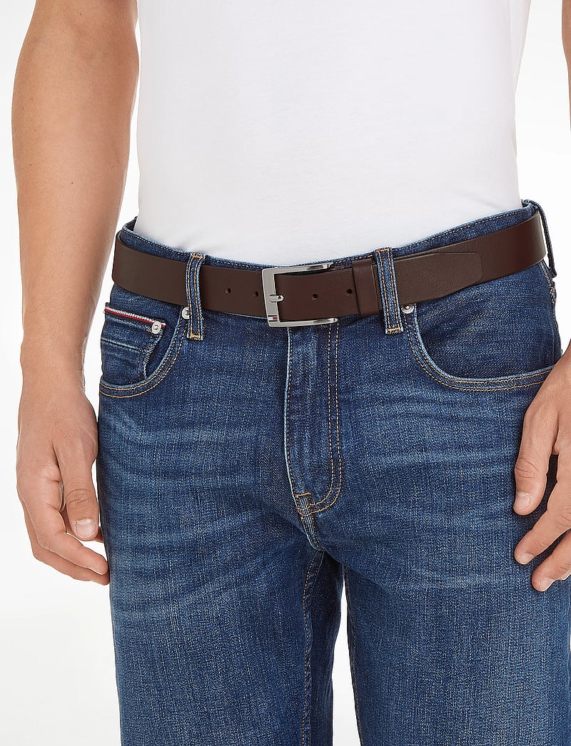 Tommy Hilfiger - NEW ALY BELT - klassiset vyöt - testa di moro - 5