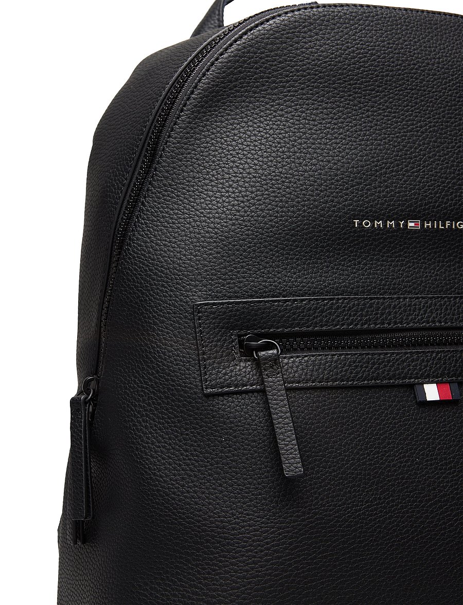 Tommy Hilfiger - ESSENTIAL PU BACKPACK - plecaki biznesowe - black - 4