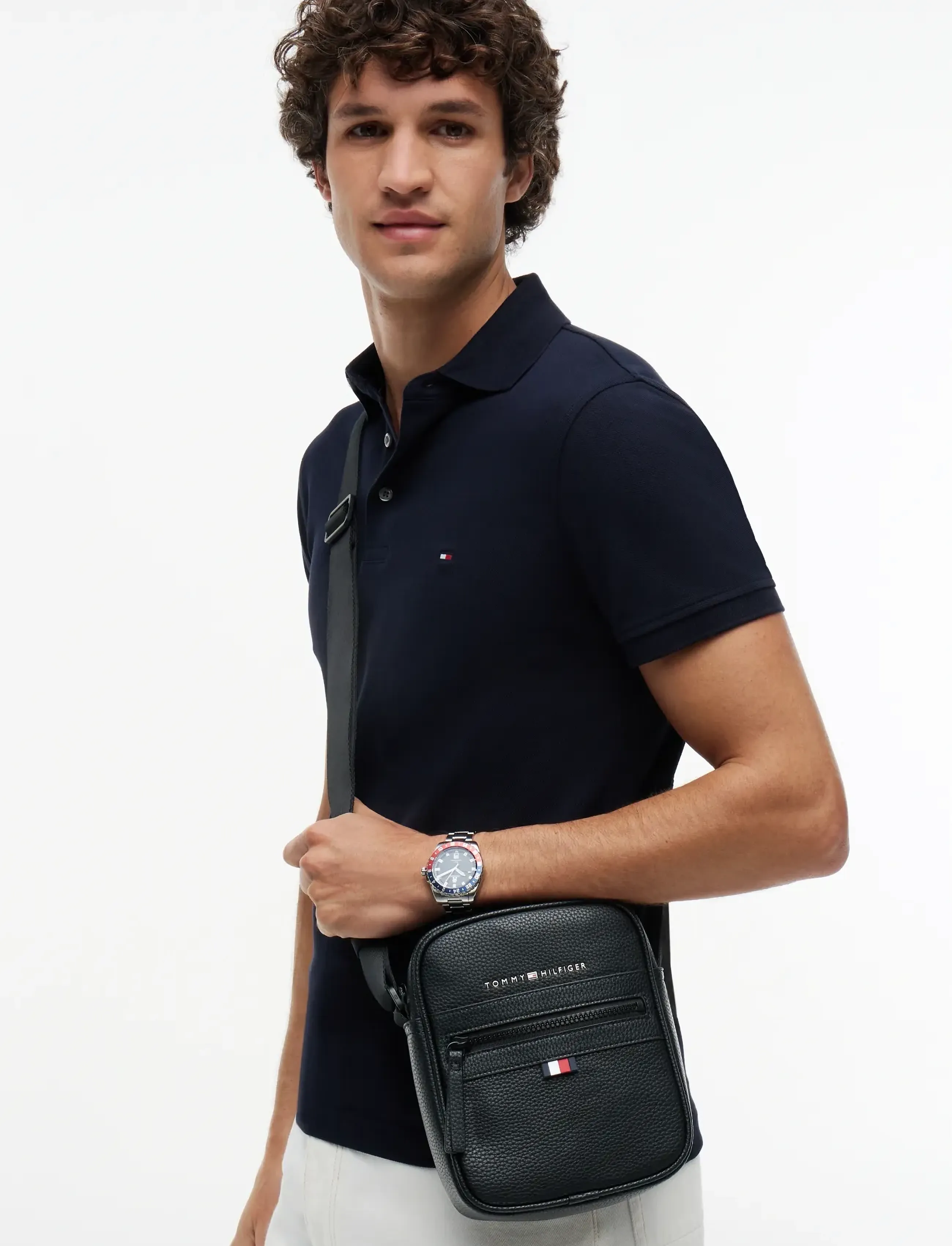 Tommy Hilfiger ESSENTIAL PU MINI REPORTER - Shop by occasion - BLACK / black