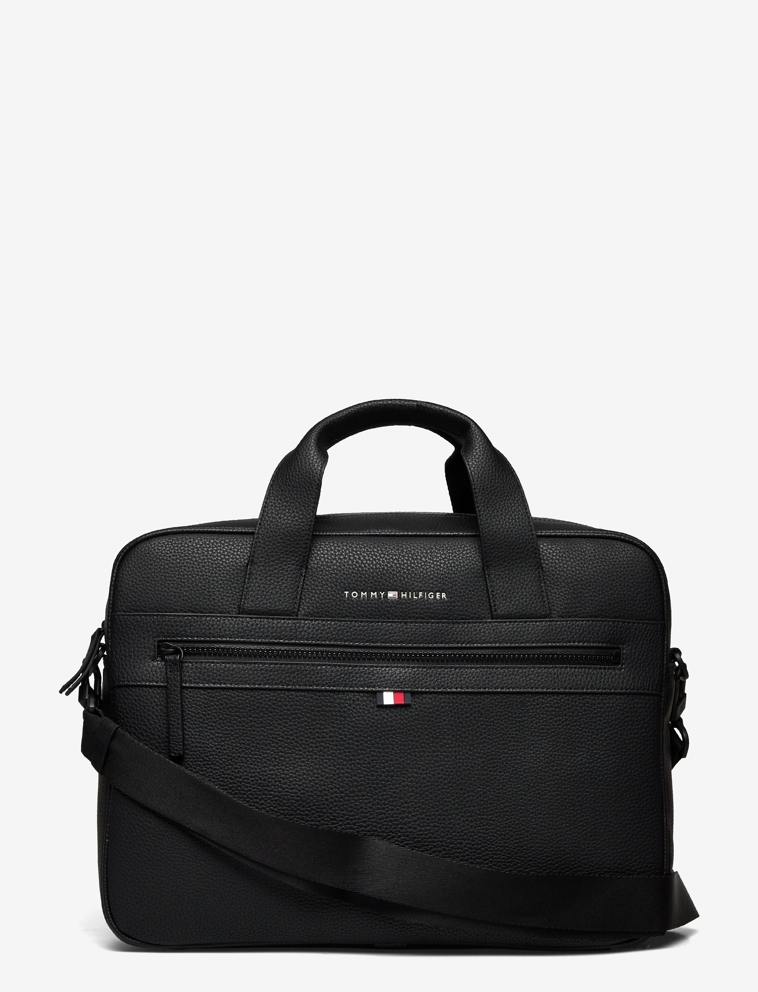 TOMMY HILFIGER Essential Pu Computer Tasche Schwarz - One Size - Herren