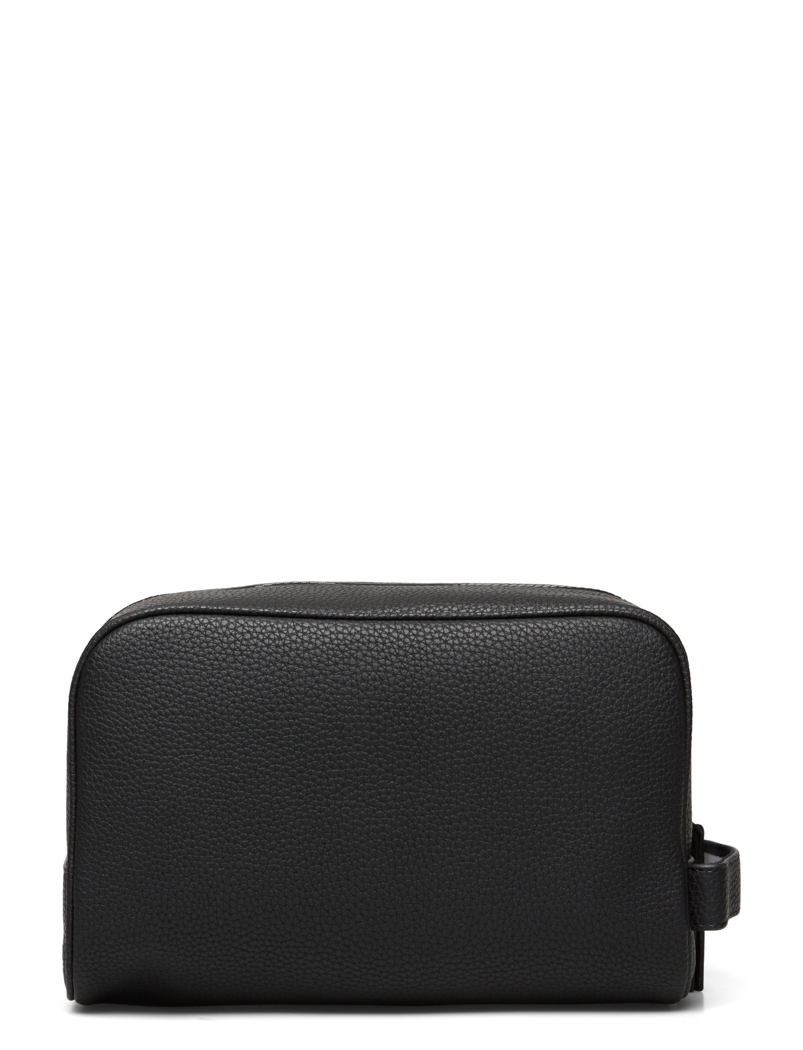 Tommy Hilfiger - ESSENTIAL PU WASHBAG - fødselsdagsgaver - black - 1