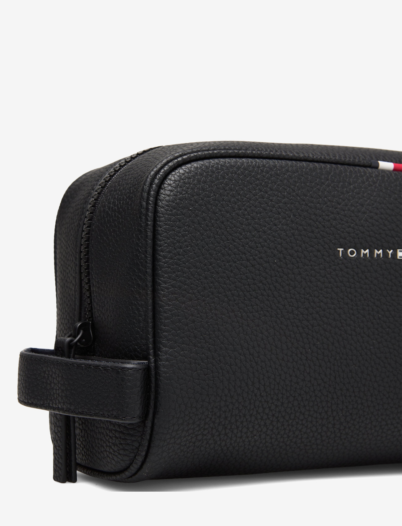 Tommy Hilfiger - ESSENTIAL PU WASHBAG - alltags-style - black - 3