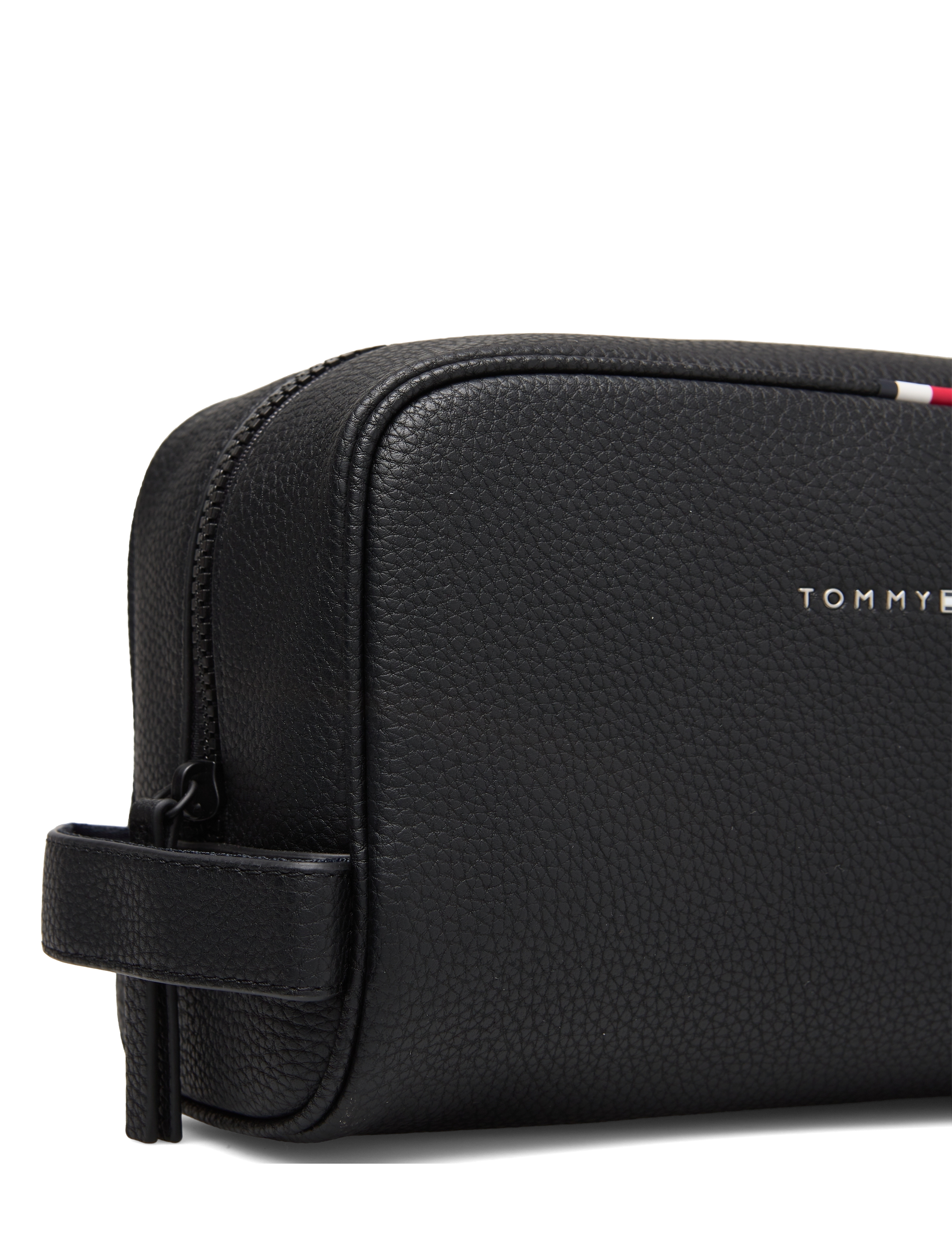 Tommy Hilfiger - ESSENTIAL PU WASHBAG - fødselsdagsgaver - black - 3