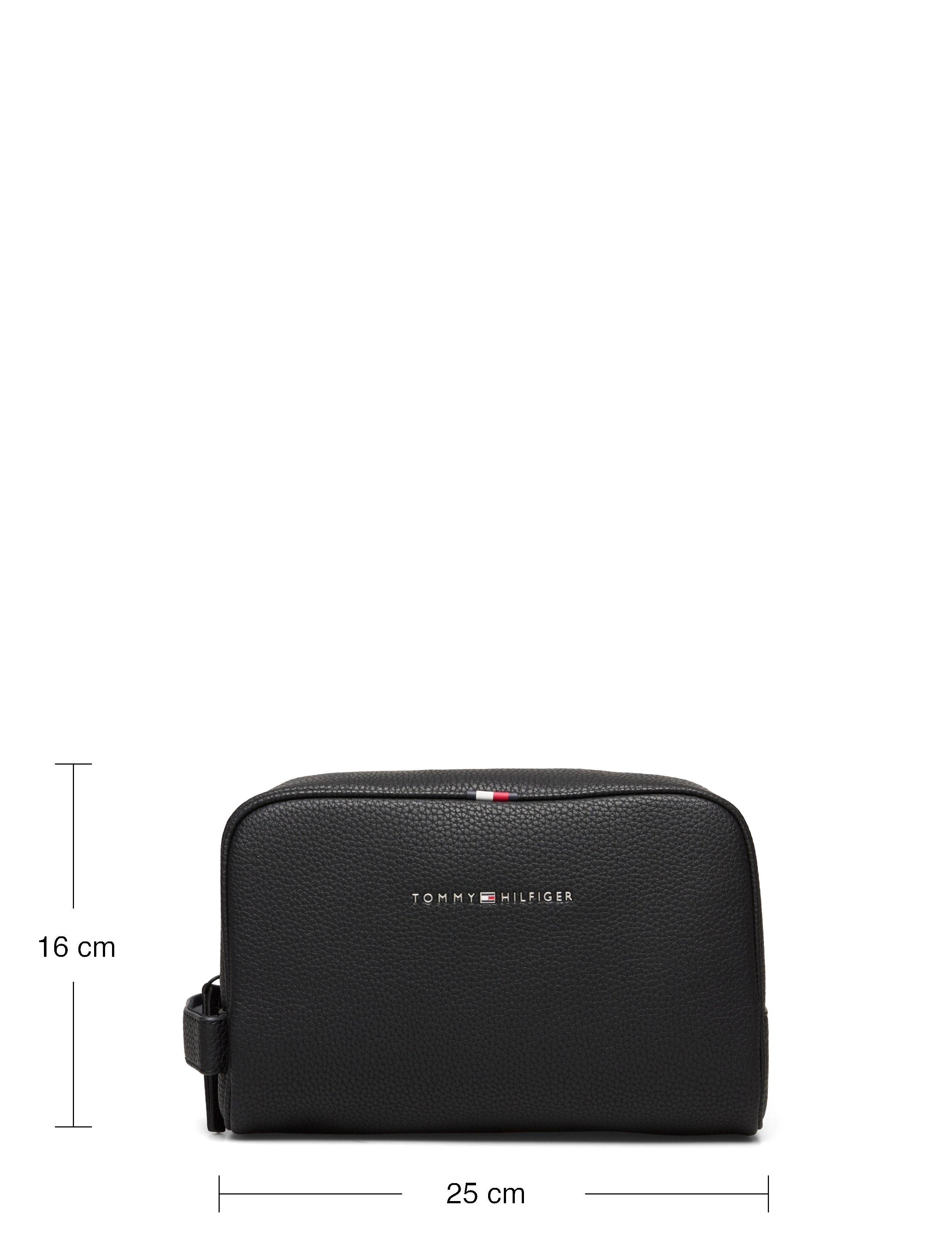 Tommy Hilfiger - ESSENTIAL PU WASHBAG - fødselsdagsgaver - black - 5