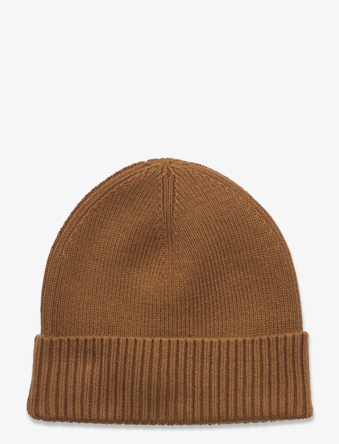 Tommy Hilfiger - ESSENTIAL FLAG BEANIE - czapka - desert khaki - 1