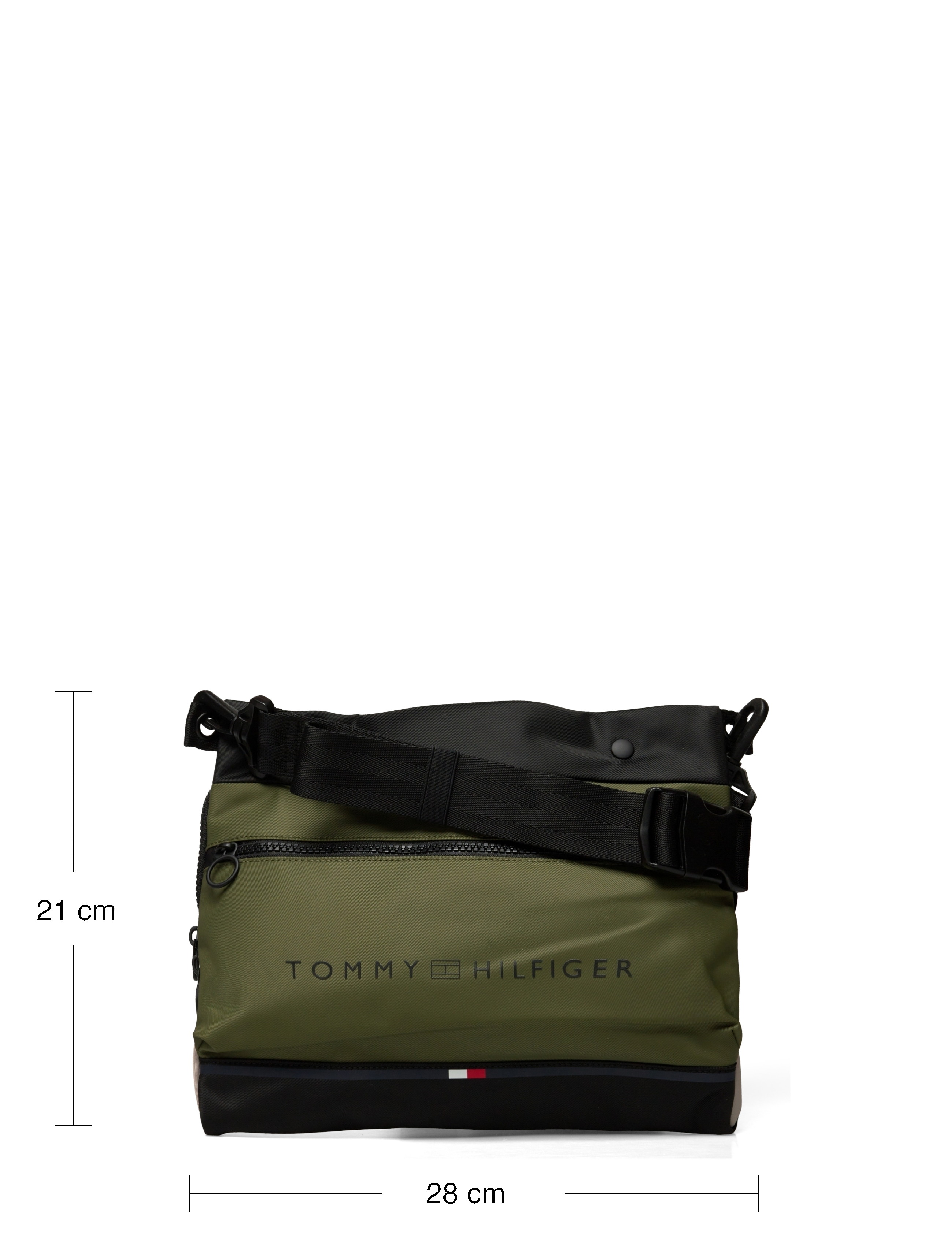 Tommy Hilfiger - TH URBAN ESSENTIAL EW CROSSOVER - mentor green - 5