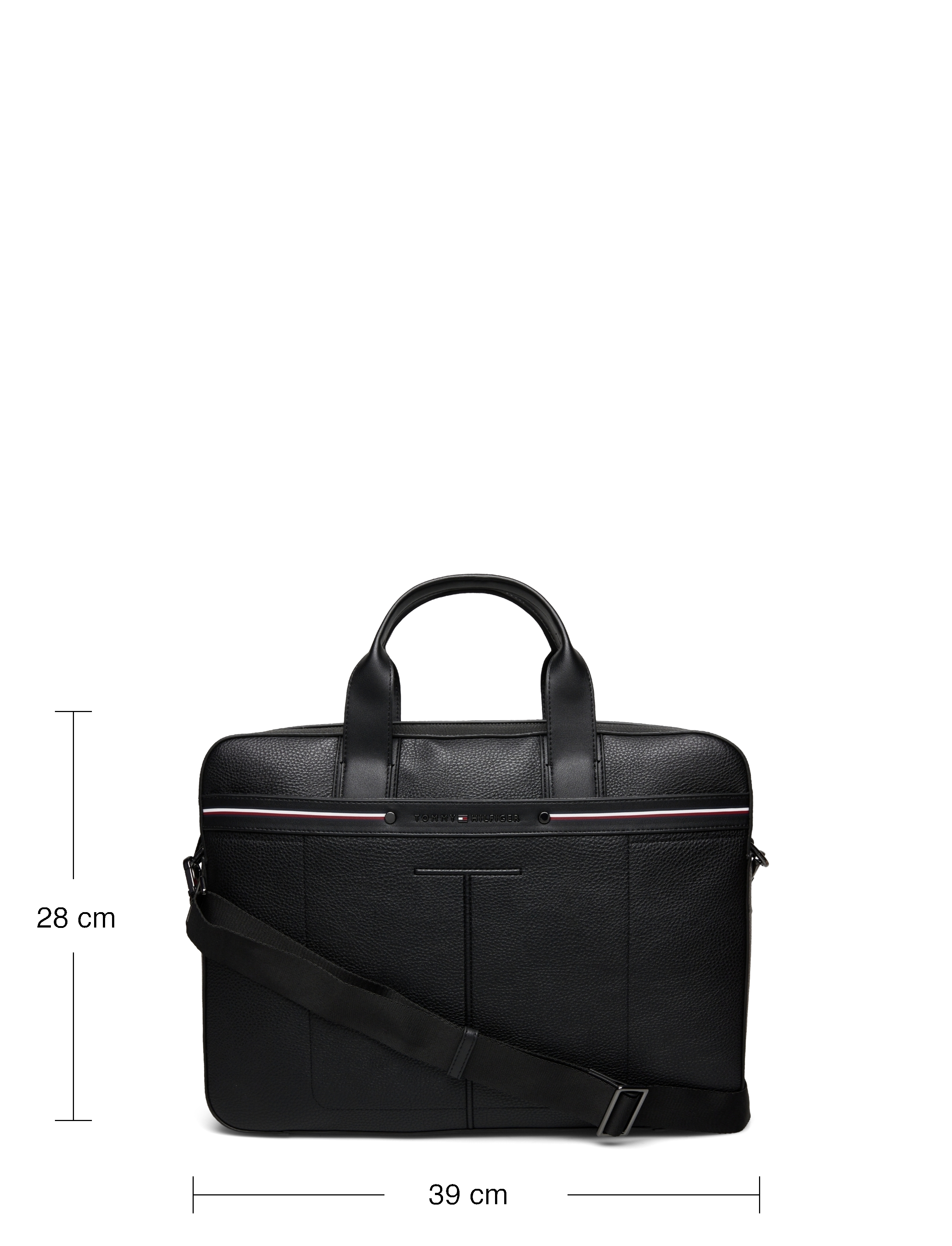 Tommy Hilfiger - TH CENTRAL SLIM COMPUTER BAG - black - 3