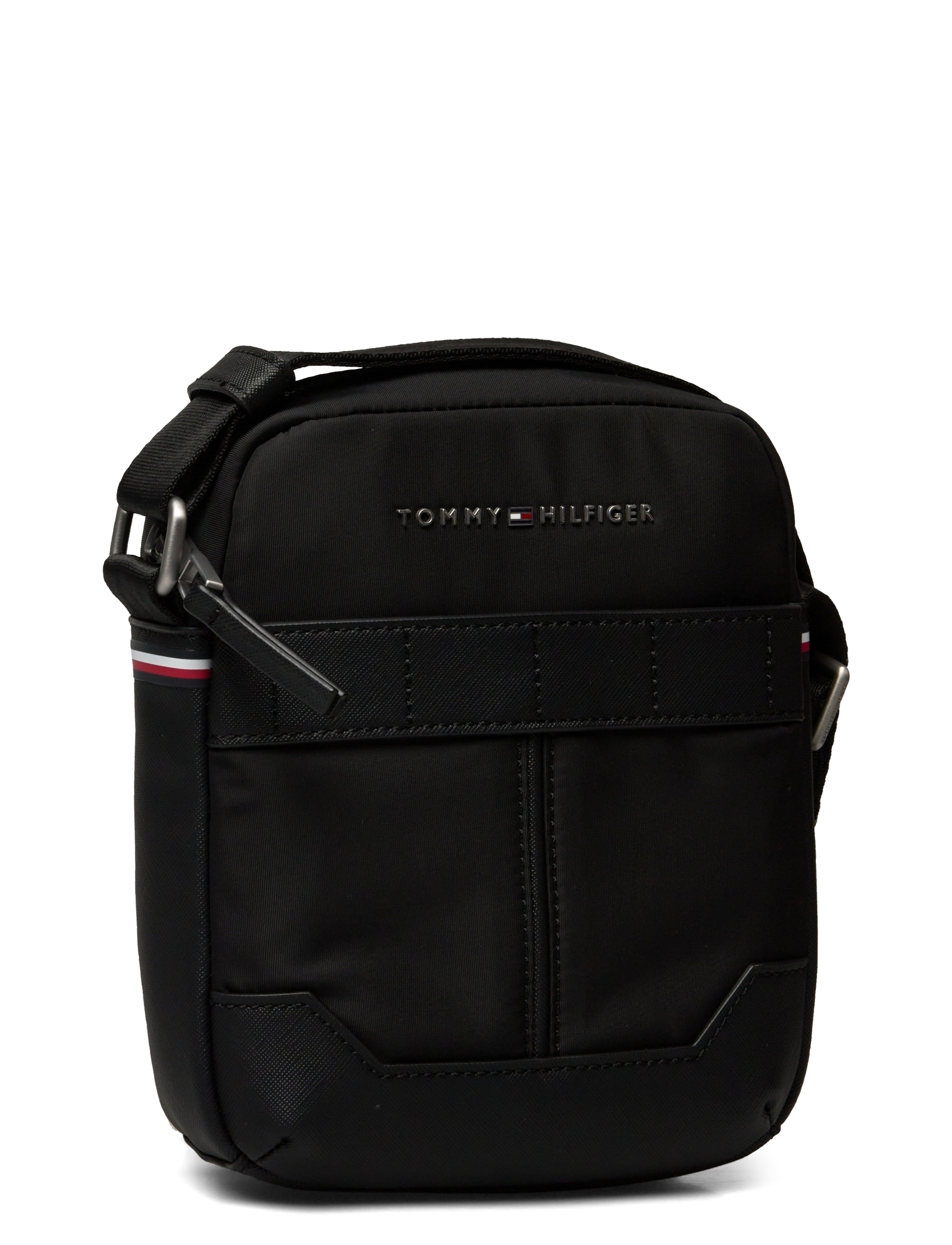 Tommy Hilfiger - TH ELEVATED NYLON MINI REPORTER - black - 2