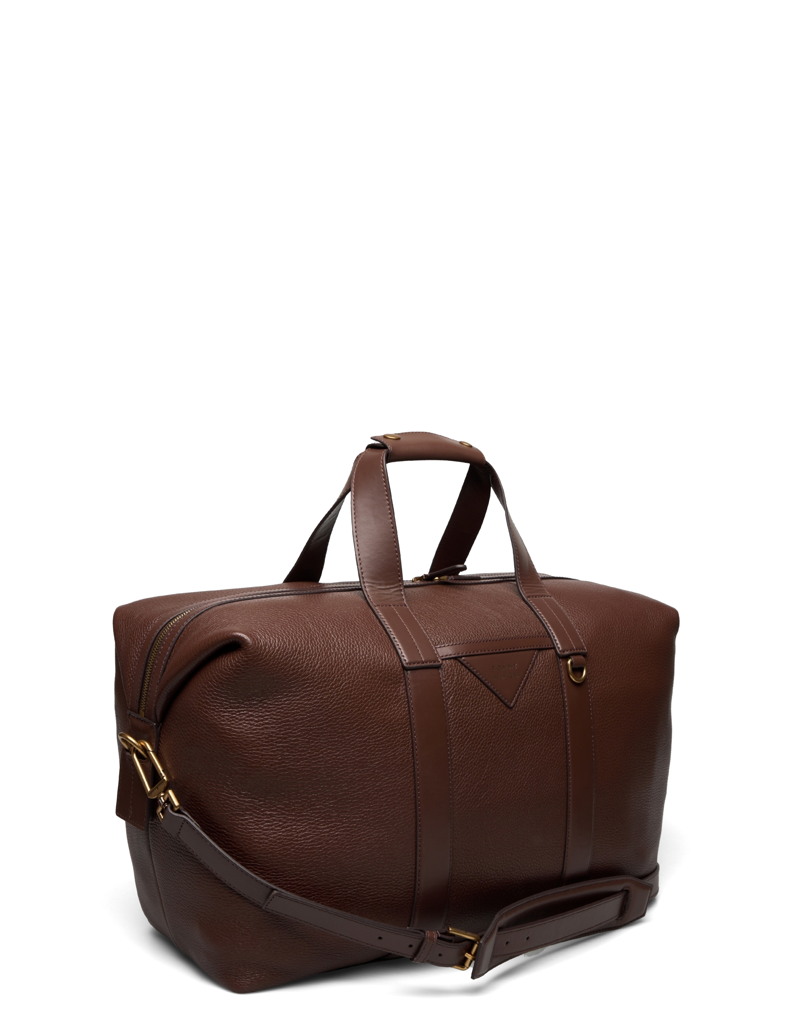Tommy Hilfiger - TH PREMIUM LEATHER DUFFLE - dark chestnut - 2