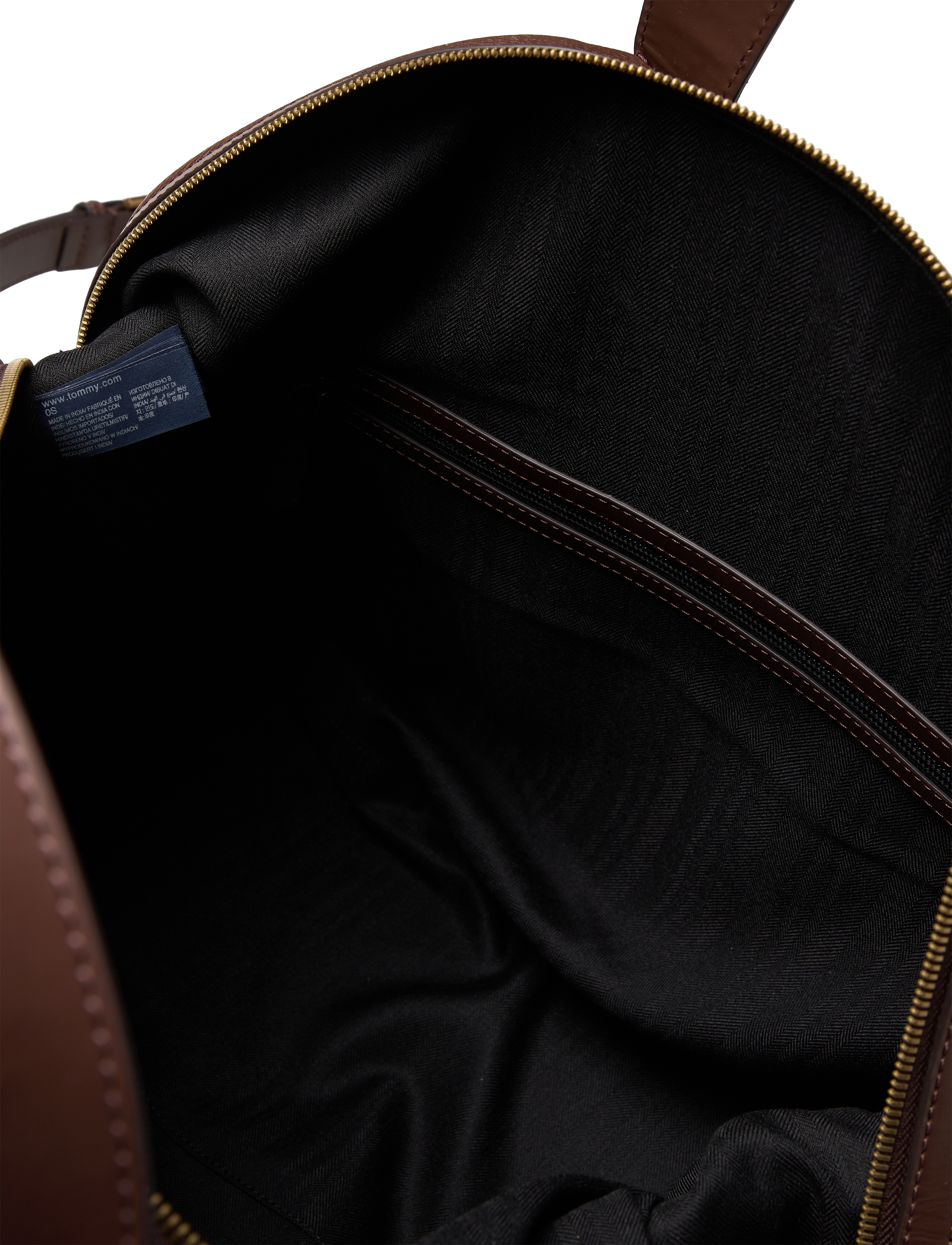 Tommy Hilfiger - TH PREMIUM LEATHER DUFFLE - dark chestnut - 3