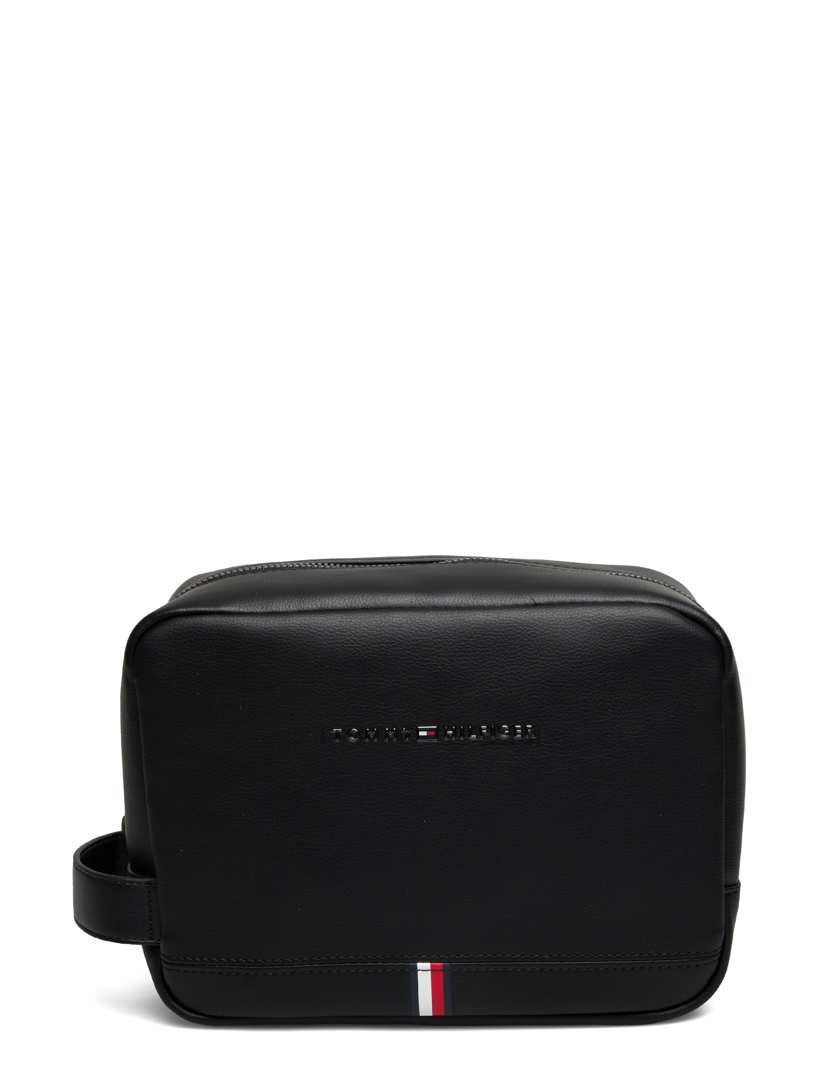 Tommy Hilfiger - TH CORPORATE WASHBAG PU - black - 0