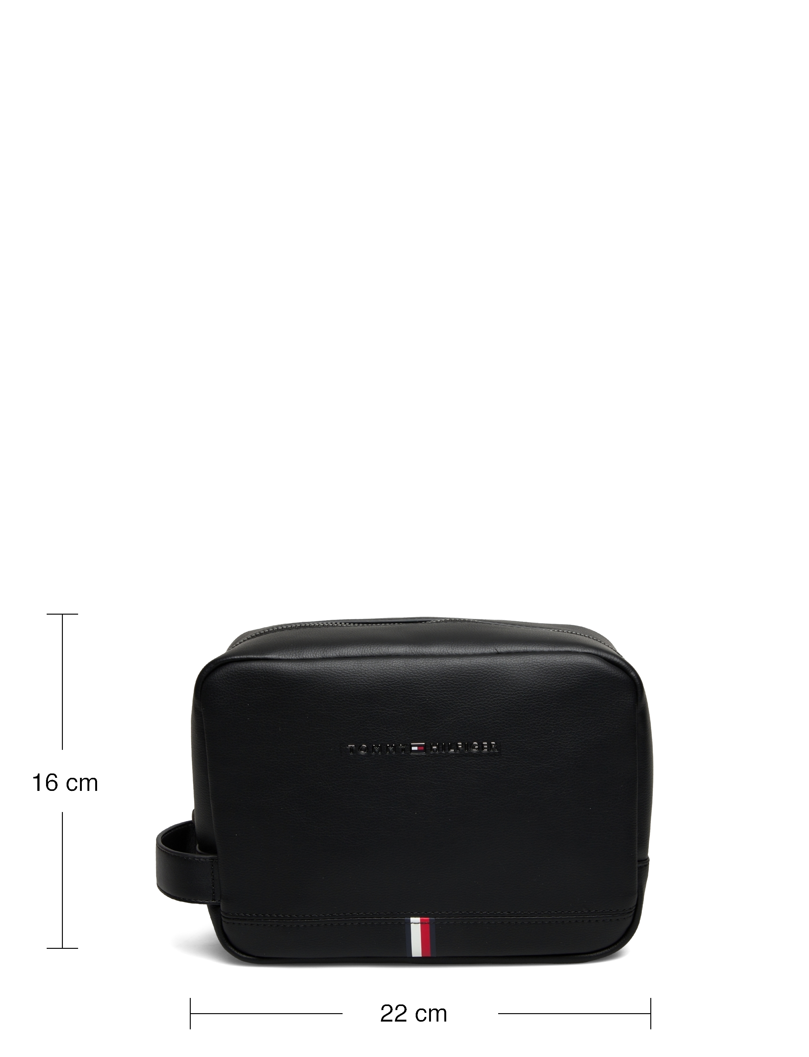 Tommy Hilfiger - TH CORPORATE WASHBAG PU - black - 4