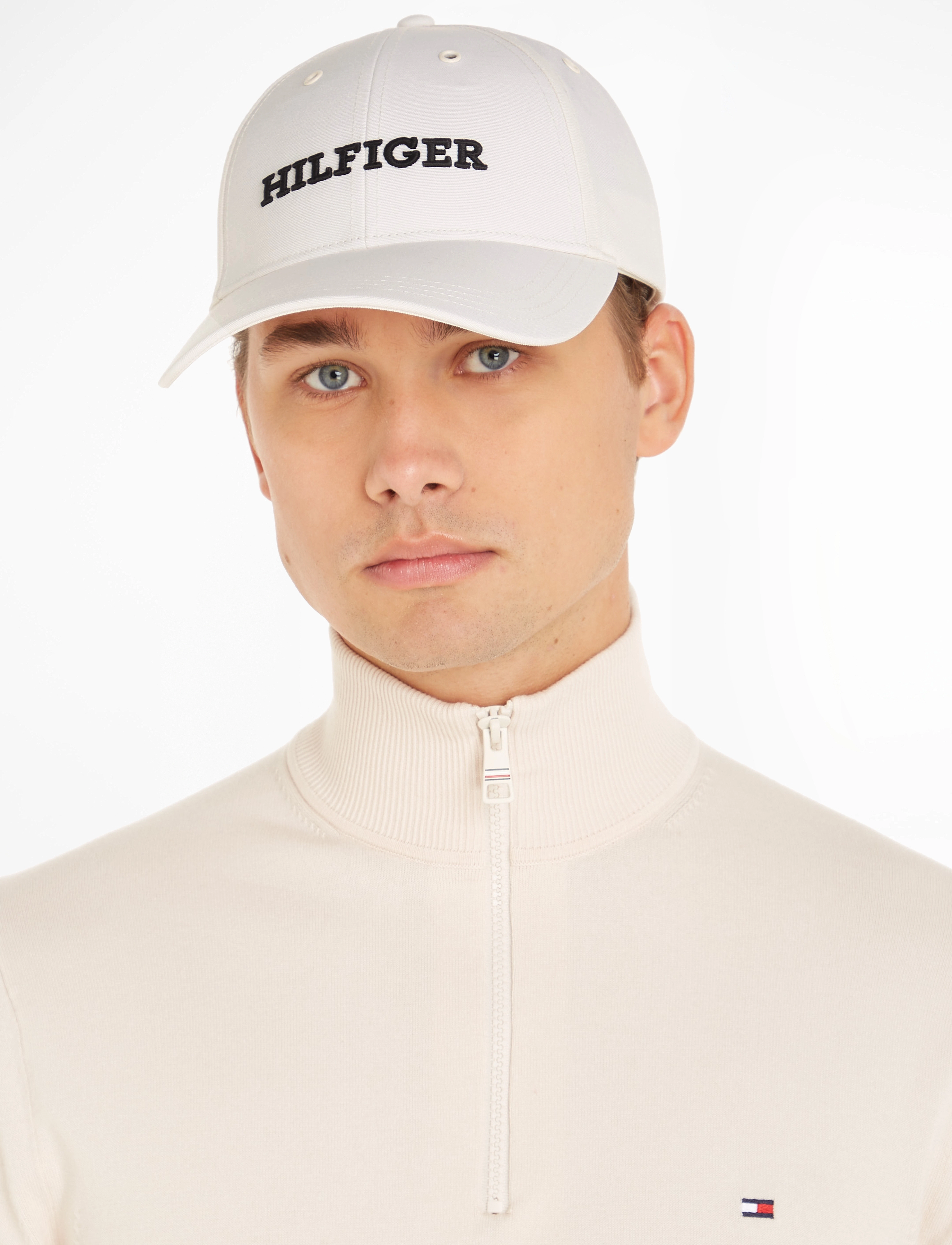 Tommy Hilfiger - HILFIGER CAP - ivory - 1