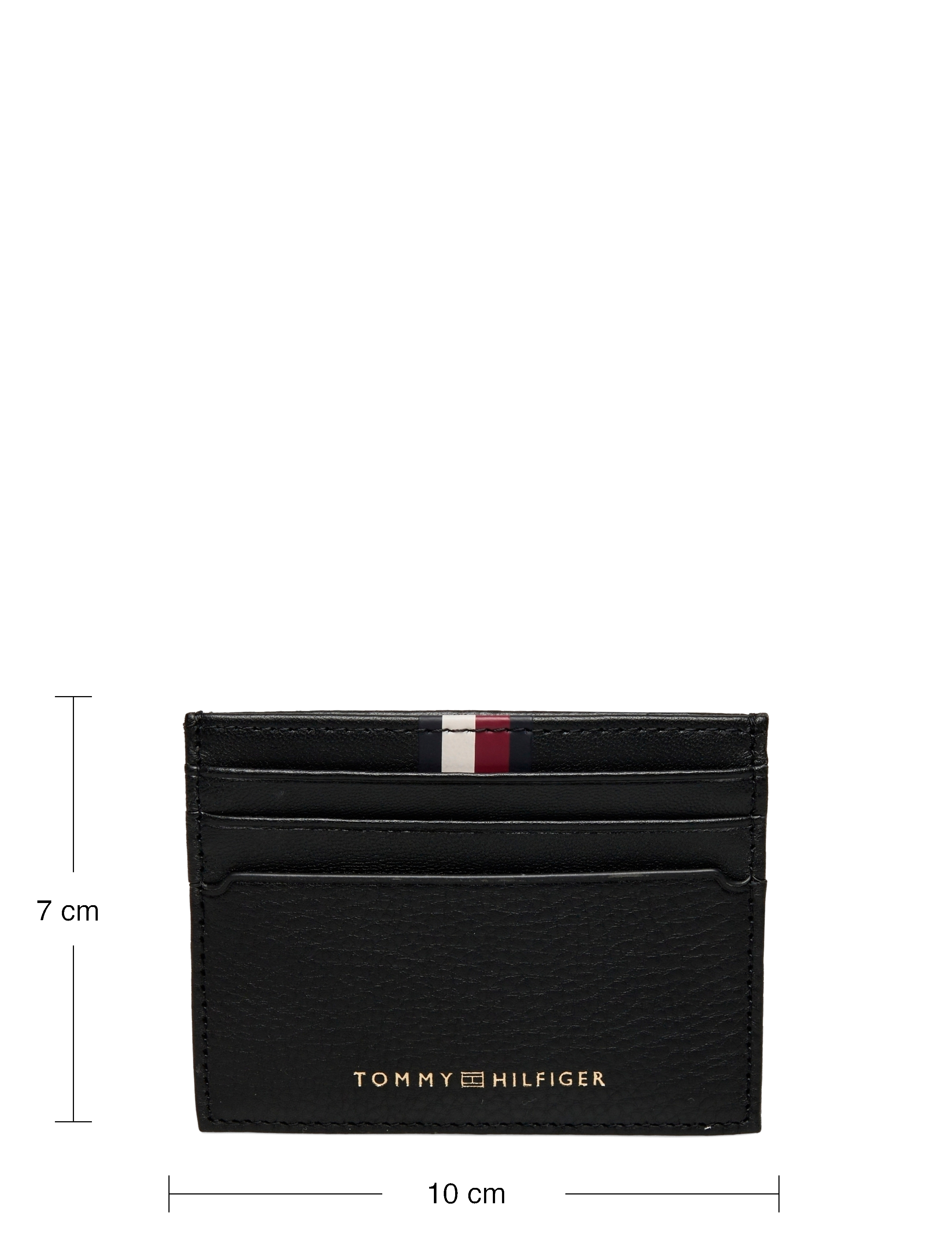 Tommy Hilfiger - TH PREM LEA CC HOLDER - black - 3