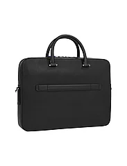 Tommy Hilfiger - TH BUS LEATHER SLIM COMPUTER - laptop bags - black - 2