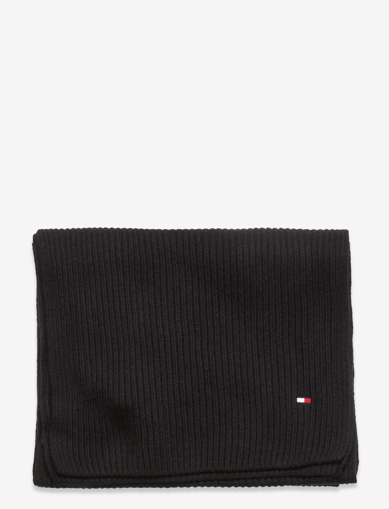 Tommy Hilfiger - ESSENTIAL FLAG SCARF - black - 1