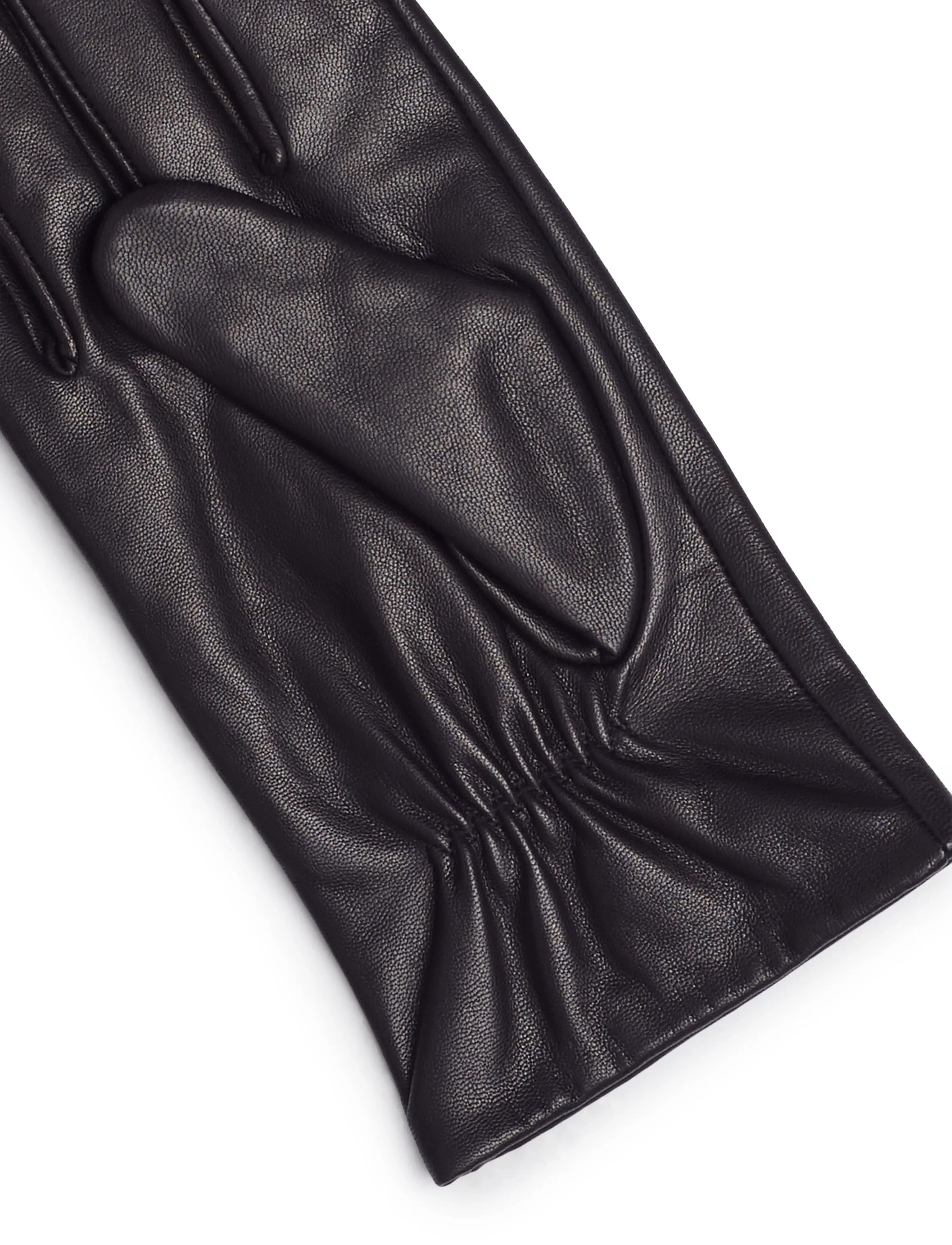 Tommy Hilfiger - ESSENTIAL FLAG LEATHER GLOVES - kapelusze & rękawiczki - black - 2