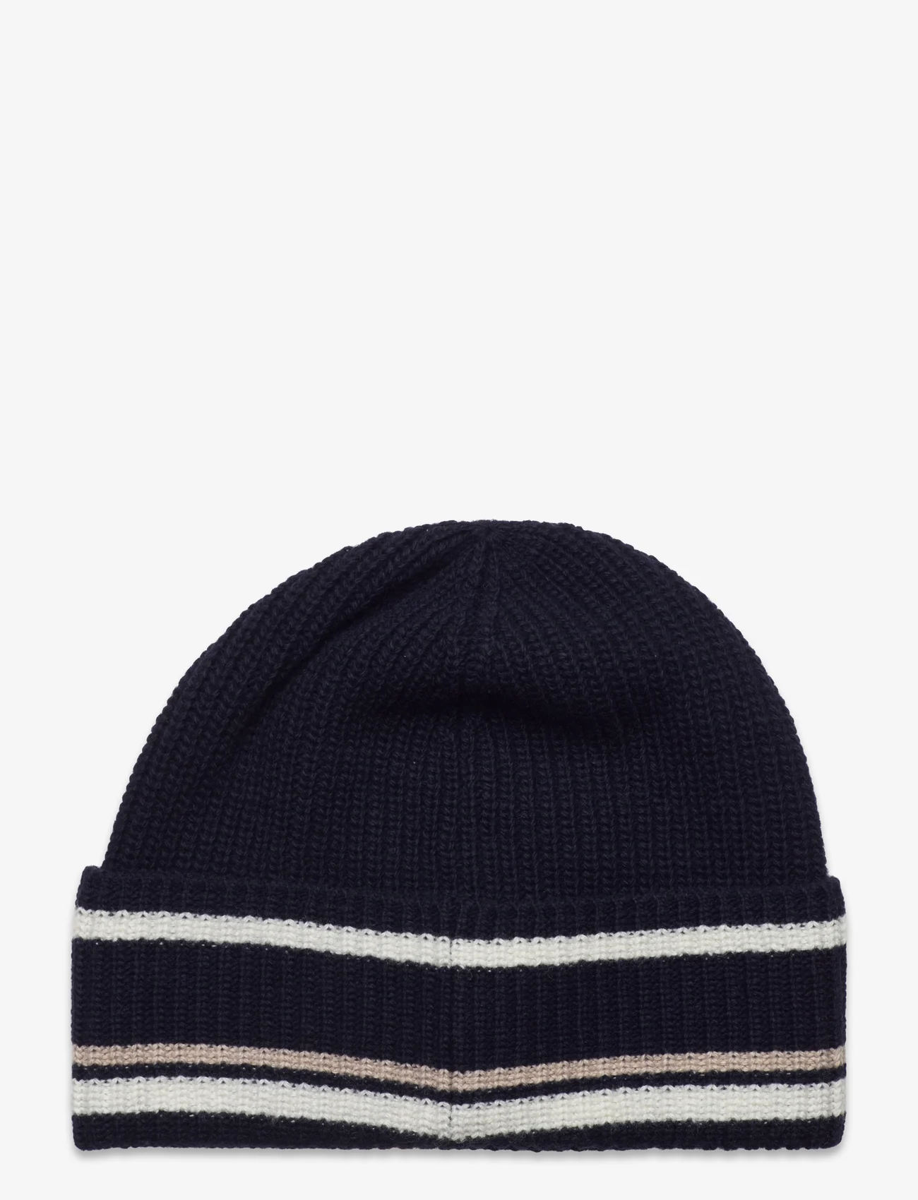 Tommy Hilfiger - TH MONOGRAM BEANIE - pipot - space blue - 1