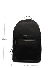 Tommy Hilfiger - TH ELEVATED NYLON BACKPACK - reput - black - 4