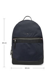 Tommy Hilfiger - TH ELEVATED NYLON BACKPACK - rucksäcke - space blue - 5