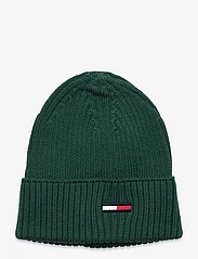 Tommy Hilfiger - TJM ELONGATED FLAG BEANIE - lowest prices - court green - 0