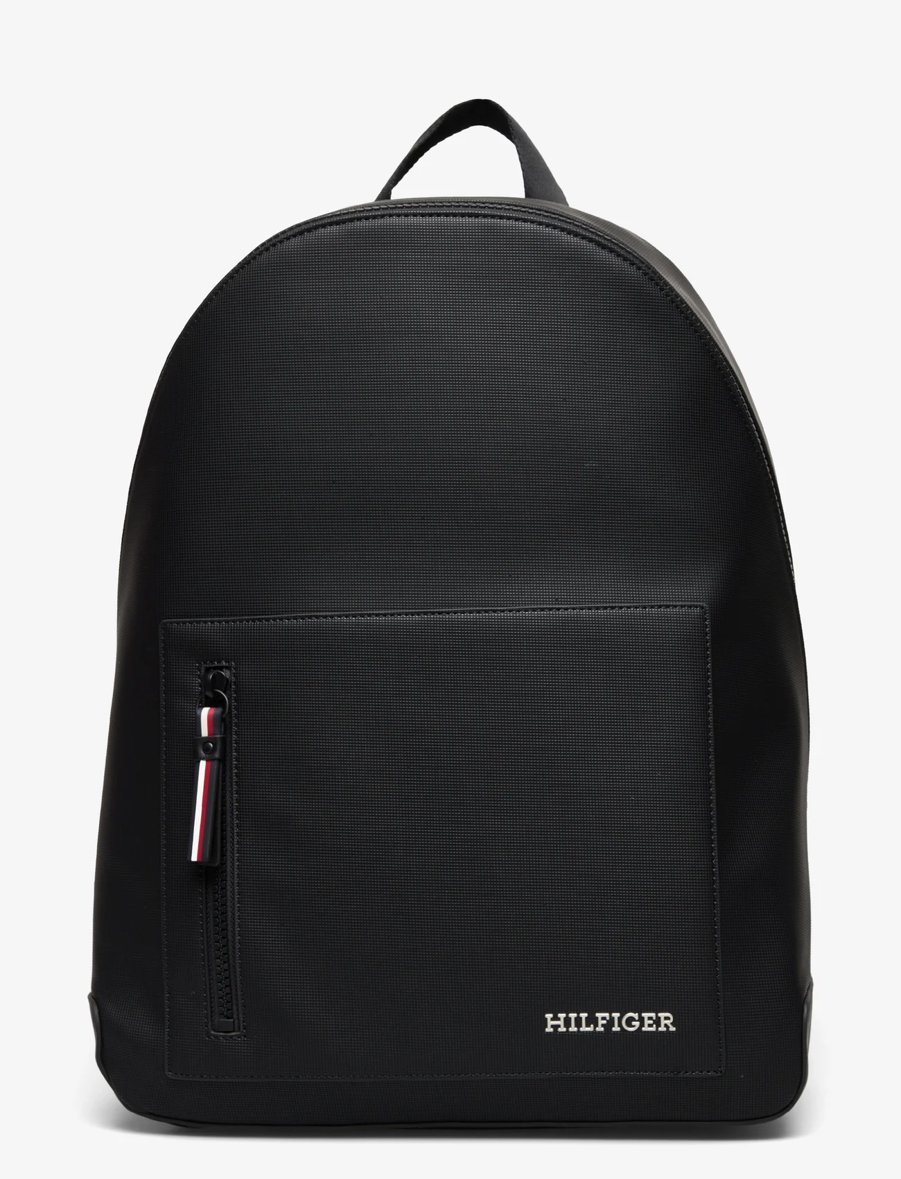 Tommy Hilfiger - TH PIQUE BACKPACK - rankinės - black - 0