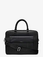 TH SPW LEATHER COMPUTER BAG - BLACK
