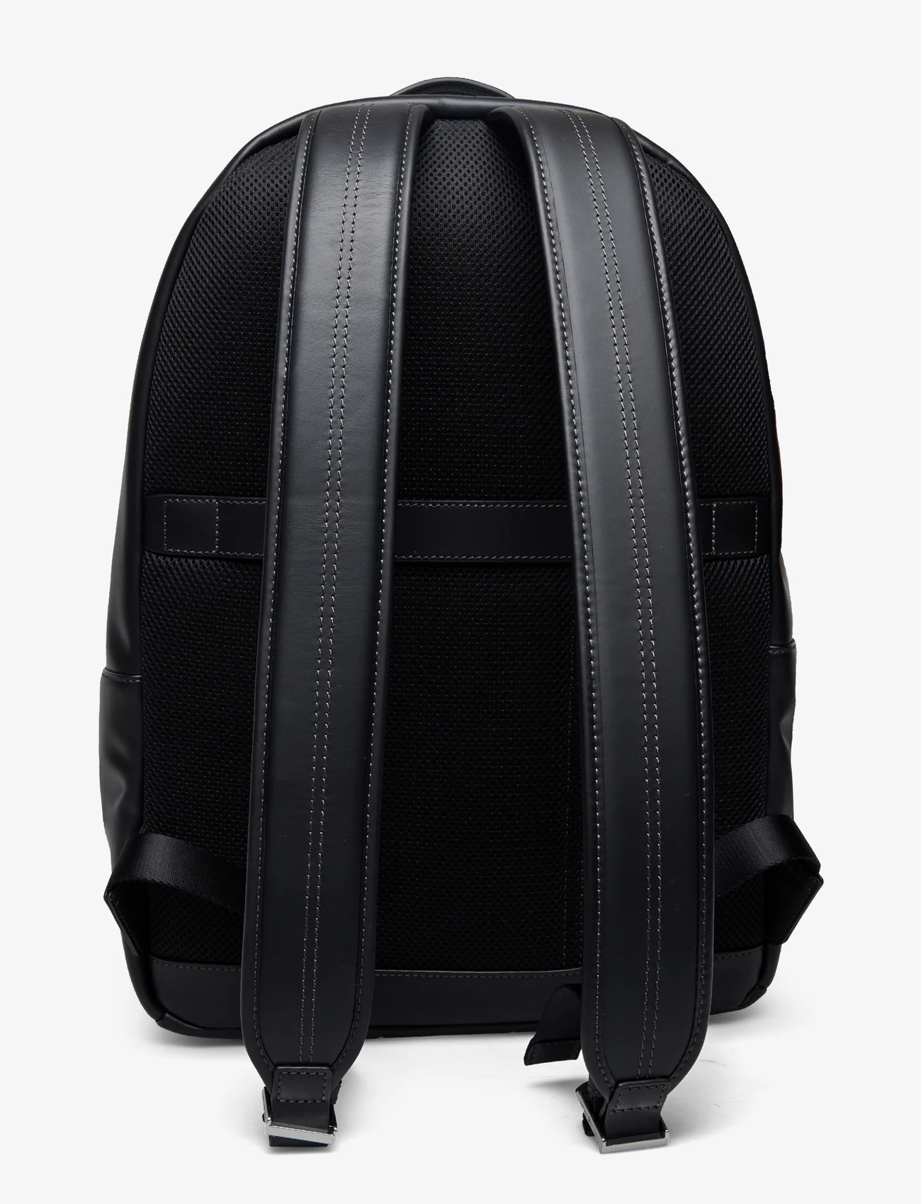 Tommy Hilfiger - TH SPW LEATHER BACKPACK - reput - black - 1