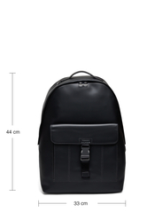 Tommy Hilfiger - TH SPW LEATHER BACKPACK - reput - black - 5
