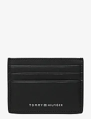 Tommy Hilfiger - TH SPW LEATHER CC HOLDER - card holders - black - 0