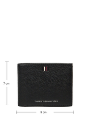 Tommy Hilfiger - TH CENTRAL MINI CC WALLET - plånböcker - black - 4