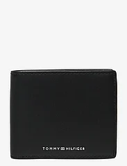 Tommy Hilfiger - TH SPW LEATHER CC AND COIN - portemonnees - black - 0