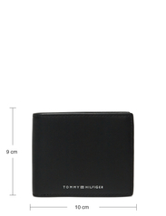Tommy Hilfiger - TH SPW LEATHER CC AND COIN - wallets - black - 4