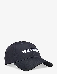 TH MONOTYPE CANVAS 6 PANEL CAP, Tommy Hilfiger