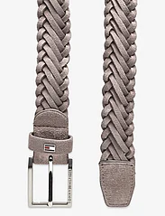 Tommy Hilfiger - OLIVER 3.0 SUEDE BRAID DC - braided belts - smooth taupe - 1