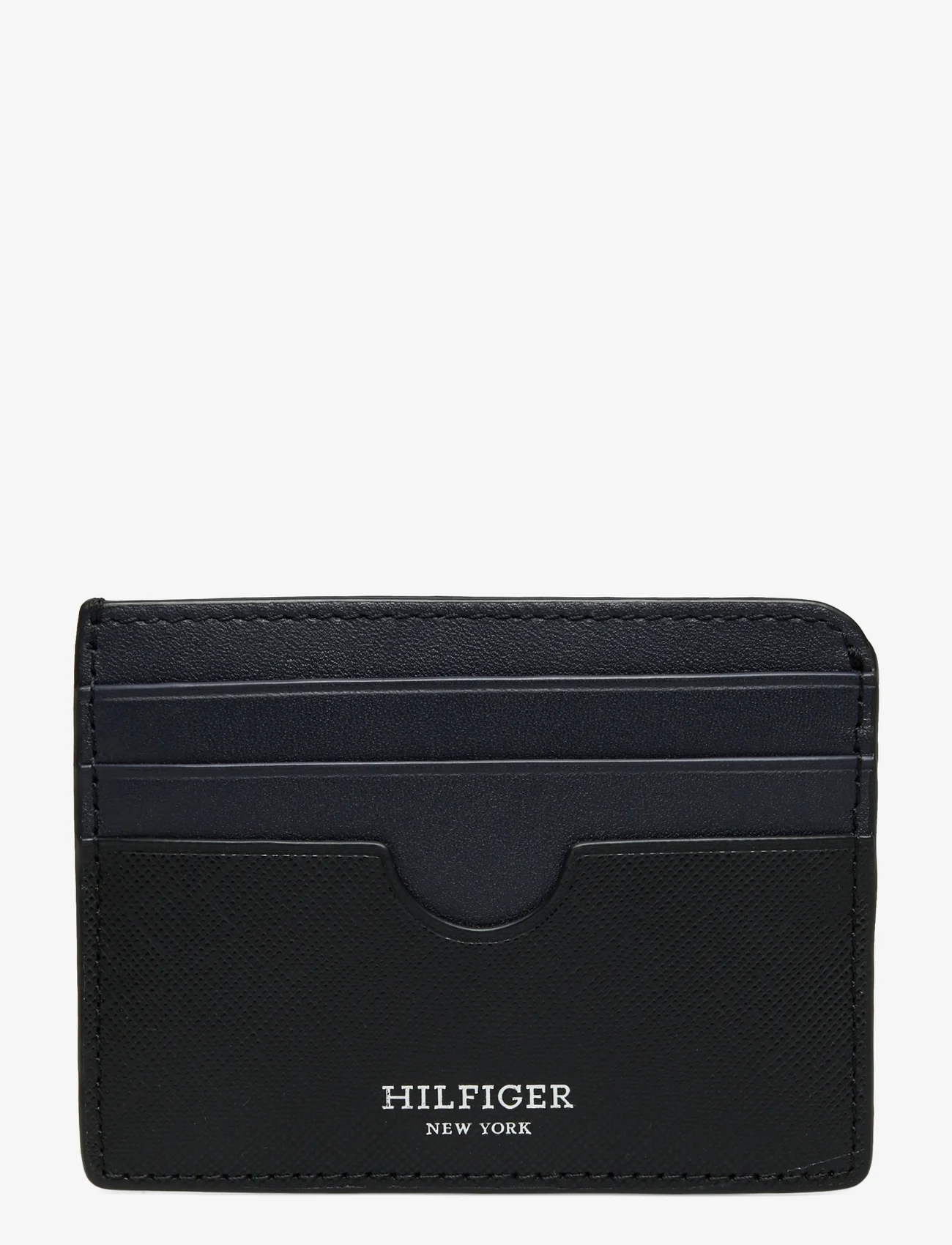 Tommy Hilfiger - TH SAFFIANO CC HOLDER - card holders - black - 0