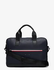 Tommy Hilfiger - TH ESS CORP COMPUTER BAG - computer sleeves & tasker - space blue - 0