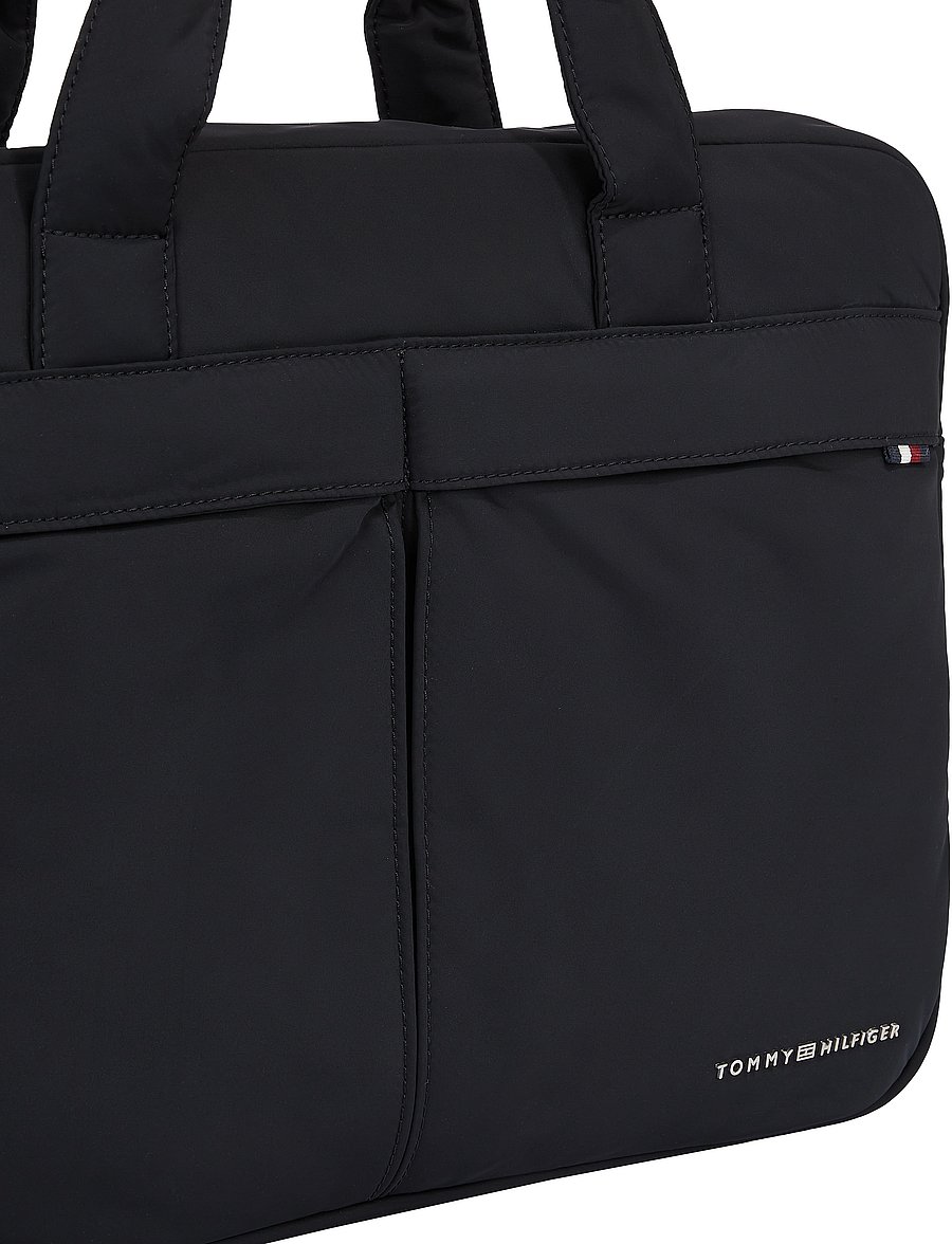 Tommy Hilfiger - TH SIGNATURE COMPUTER BAG - black - 3