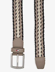 Tommy Hilfiger - DENTON 3.5 ELASTIC - braided belts - calico/black - 1