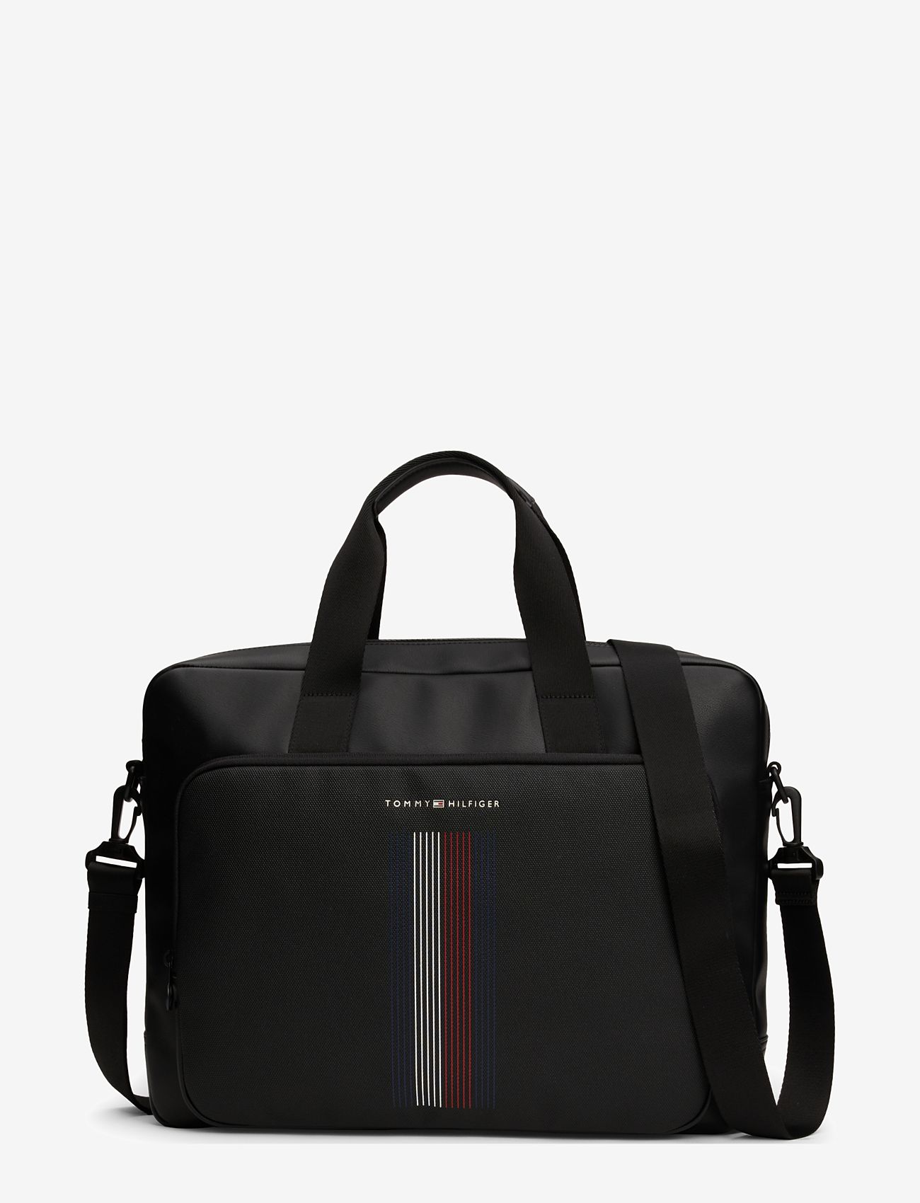 Tommy Hilfiger - TH FOUNDATION COMPUTER BAG - black - 0