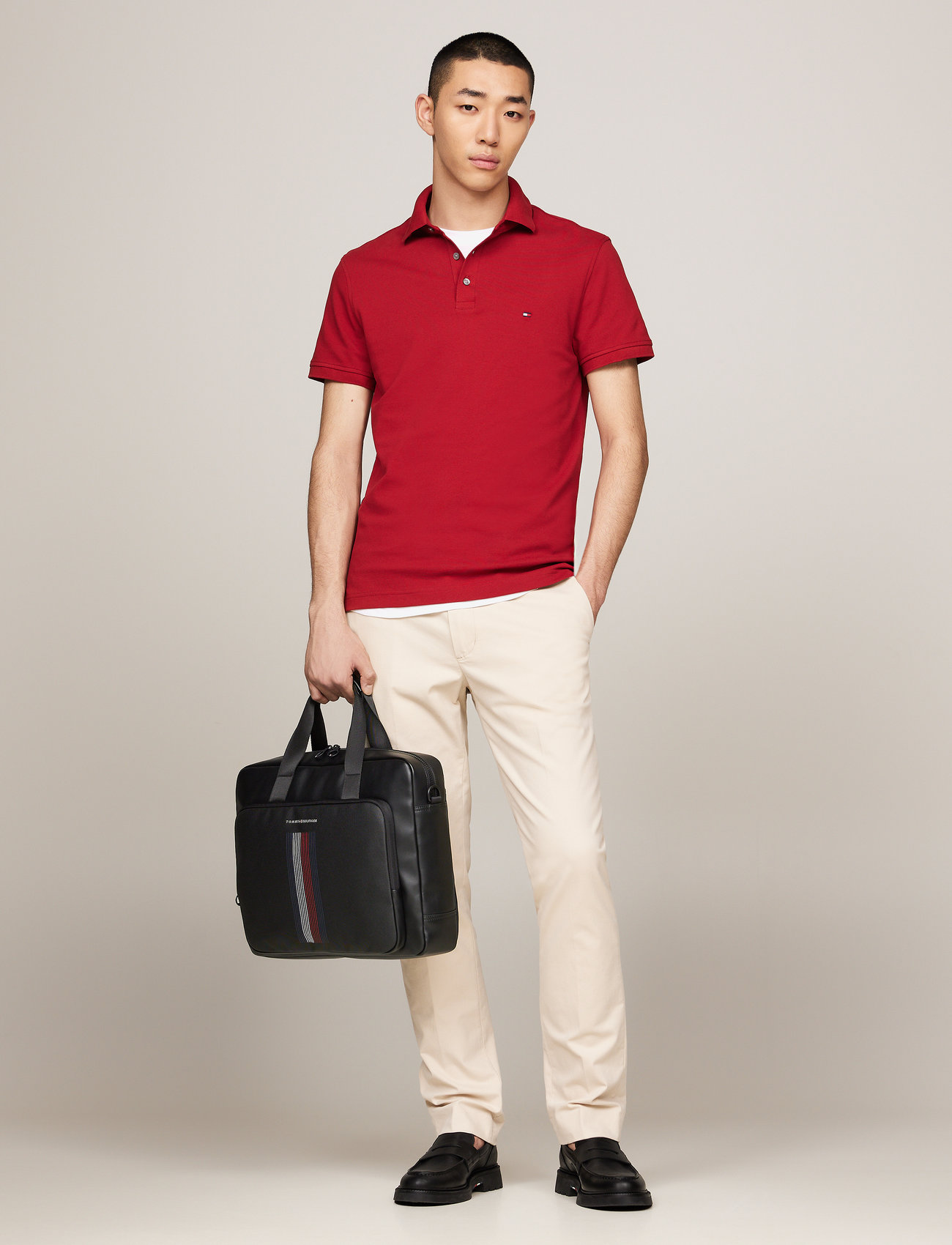 Tommy Hilfiger - TH FOUNDATION COMPUTER BAG - black - 5