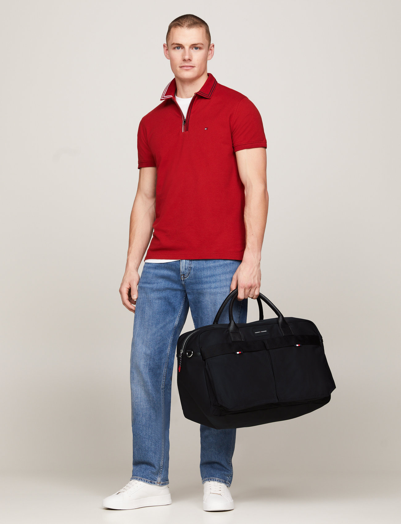 Tommy Hilfiger - TH FUNC NYLON DUFFLE - black - 4