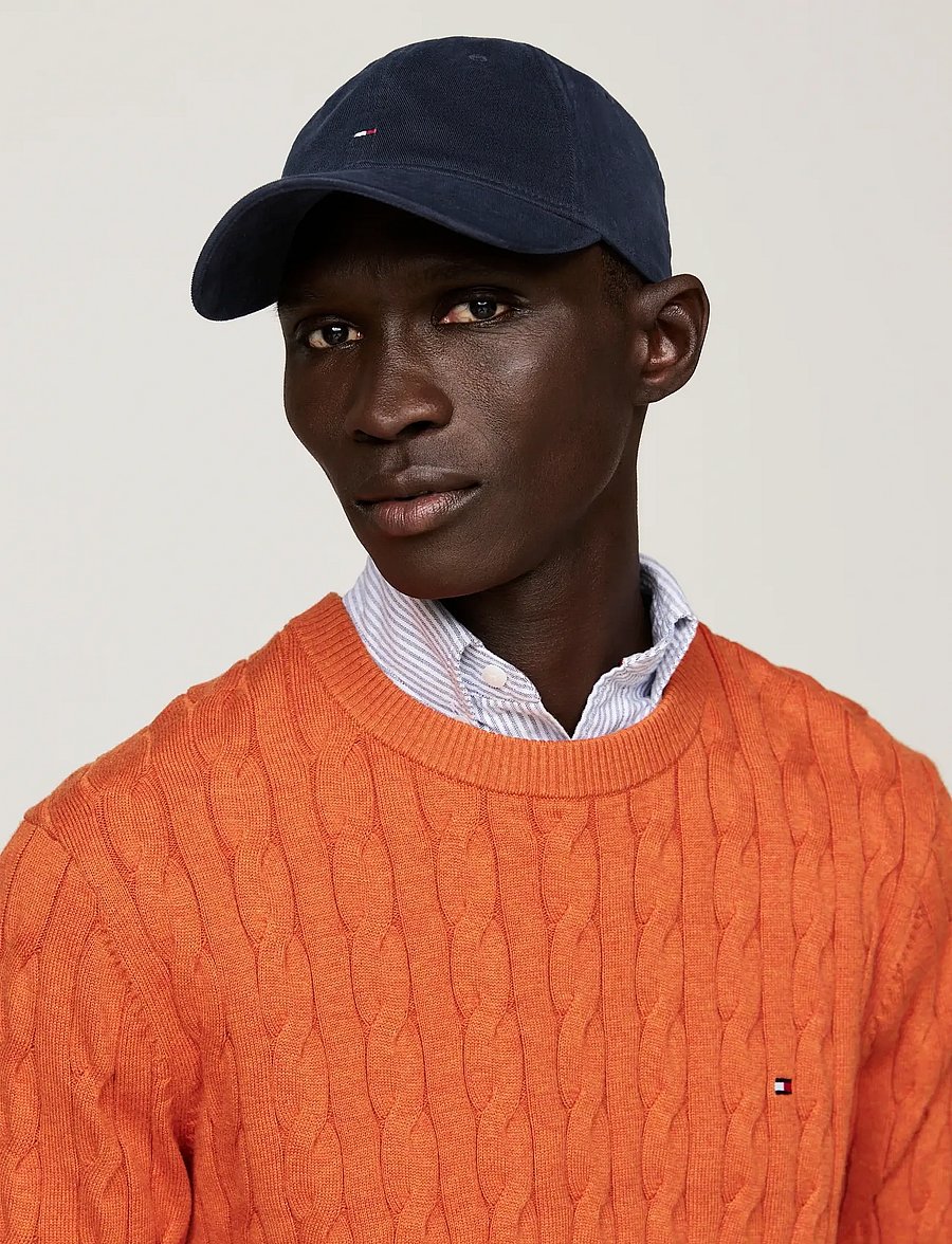 Tommy Hilfiger - TH FLAG 85 SOFT 6 PANEL CAP - nokamütsid - space blue - 4