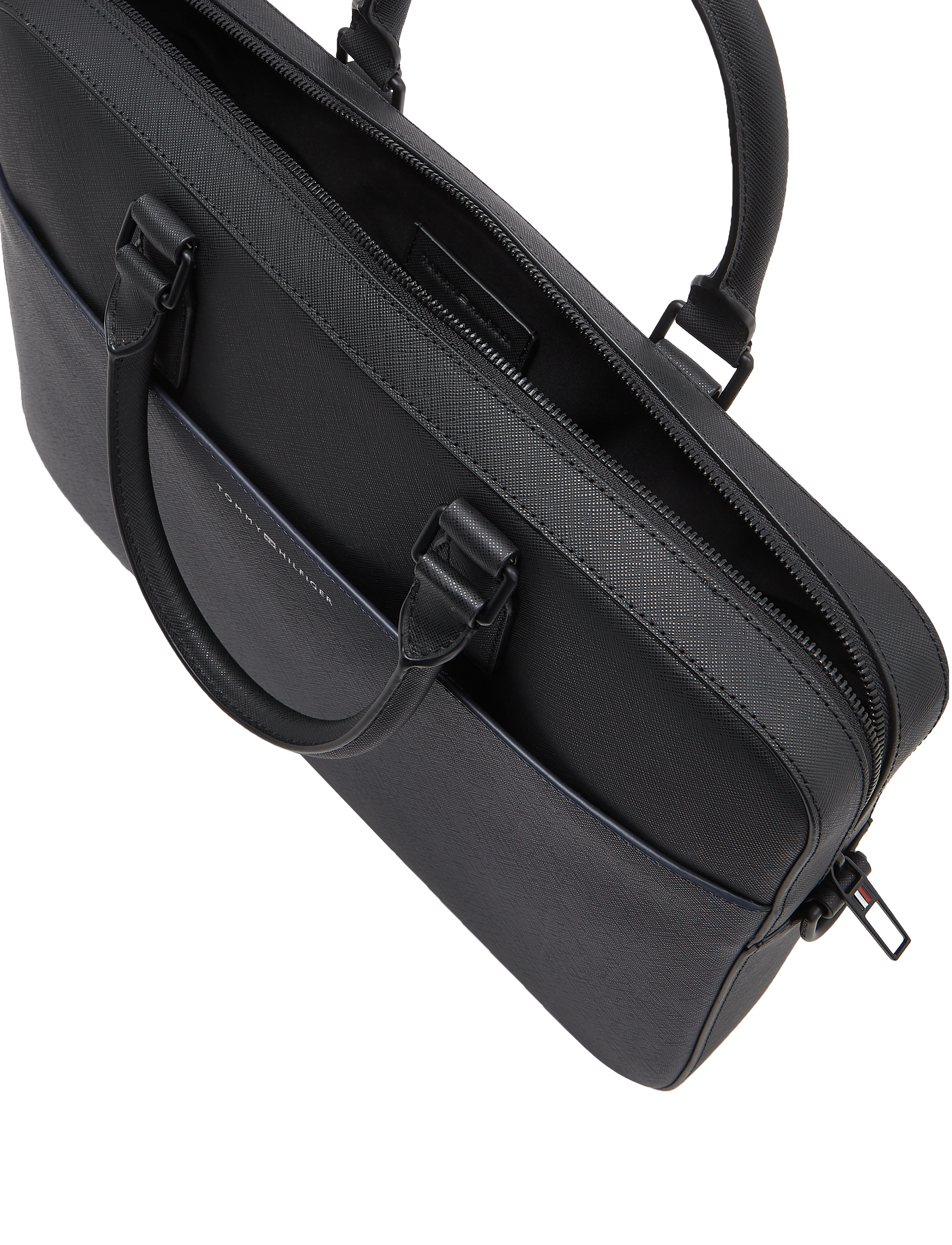 Tommy Hilfiger - TH BUSINESS LEATHER COMPUTER BAG - black - 3