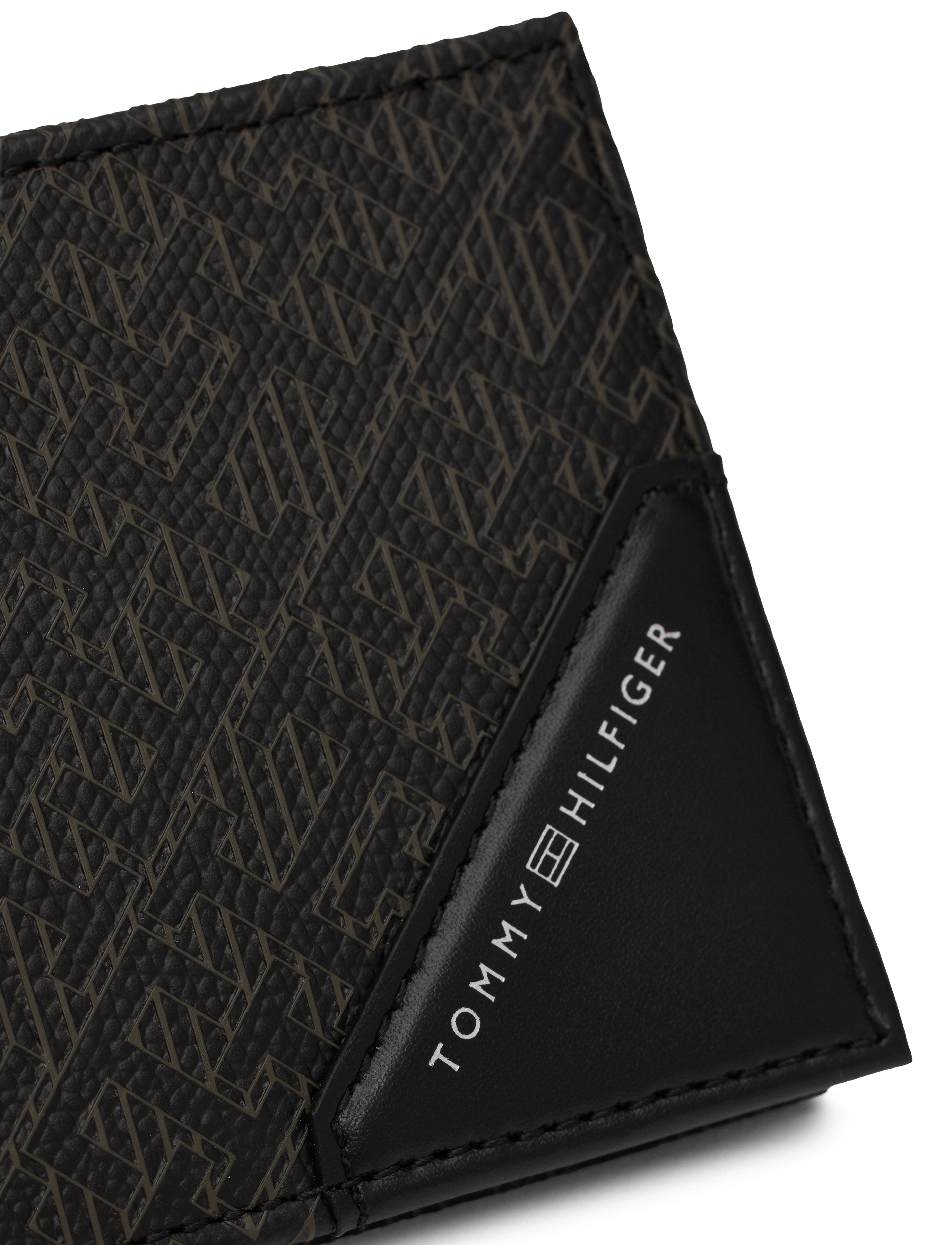Tommy Hilfiger - TH MONOGRAM MINI WALLET - black - 1