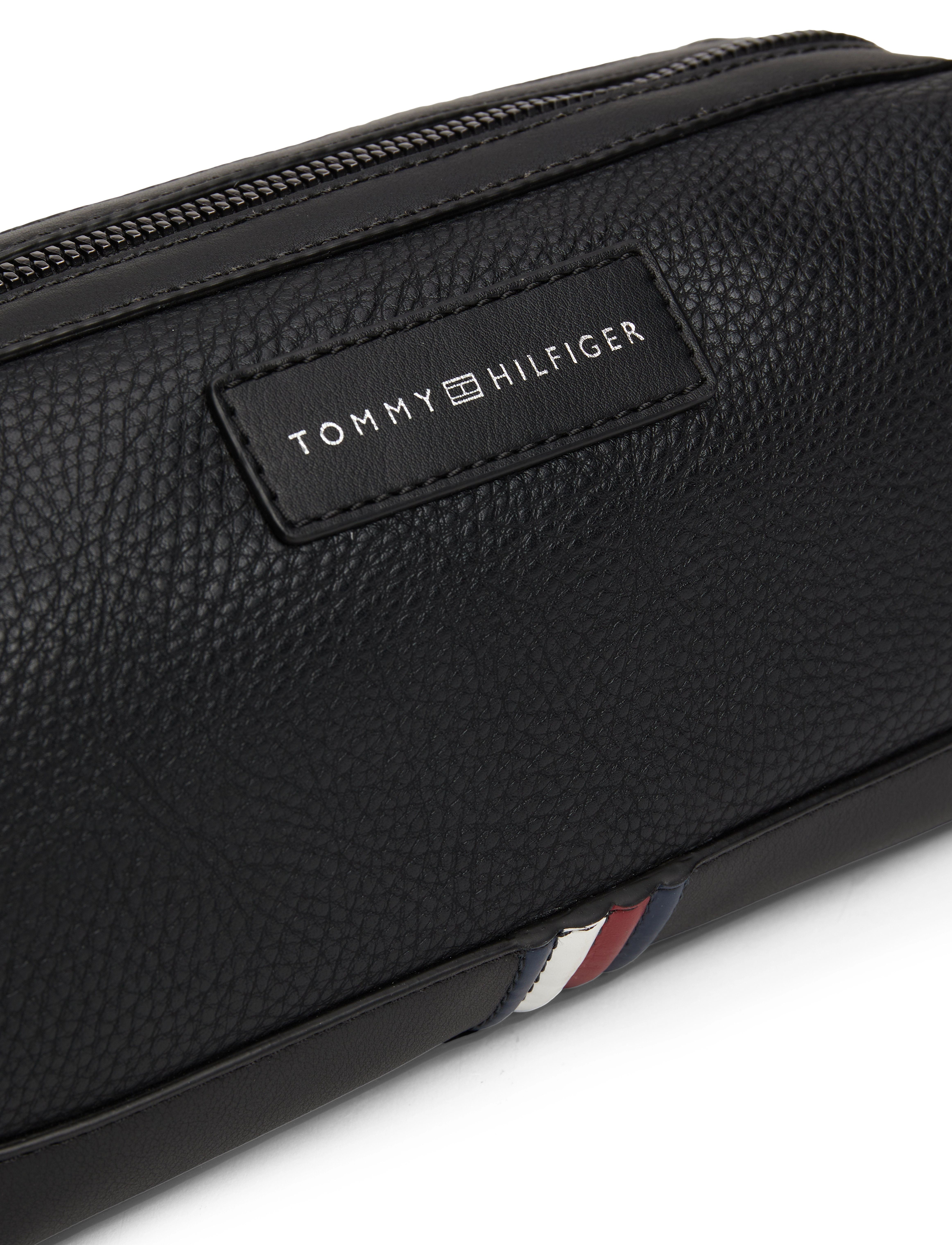Tommy Hilfiger - TH BUSINESS PU WASHBAG - black - 1