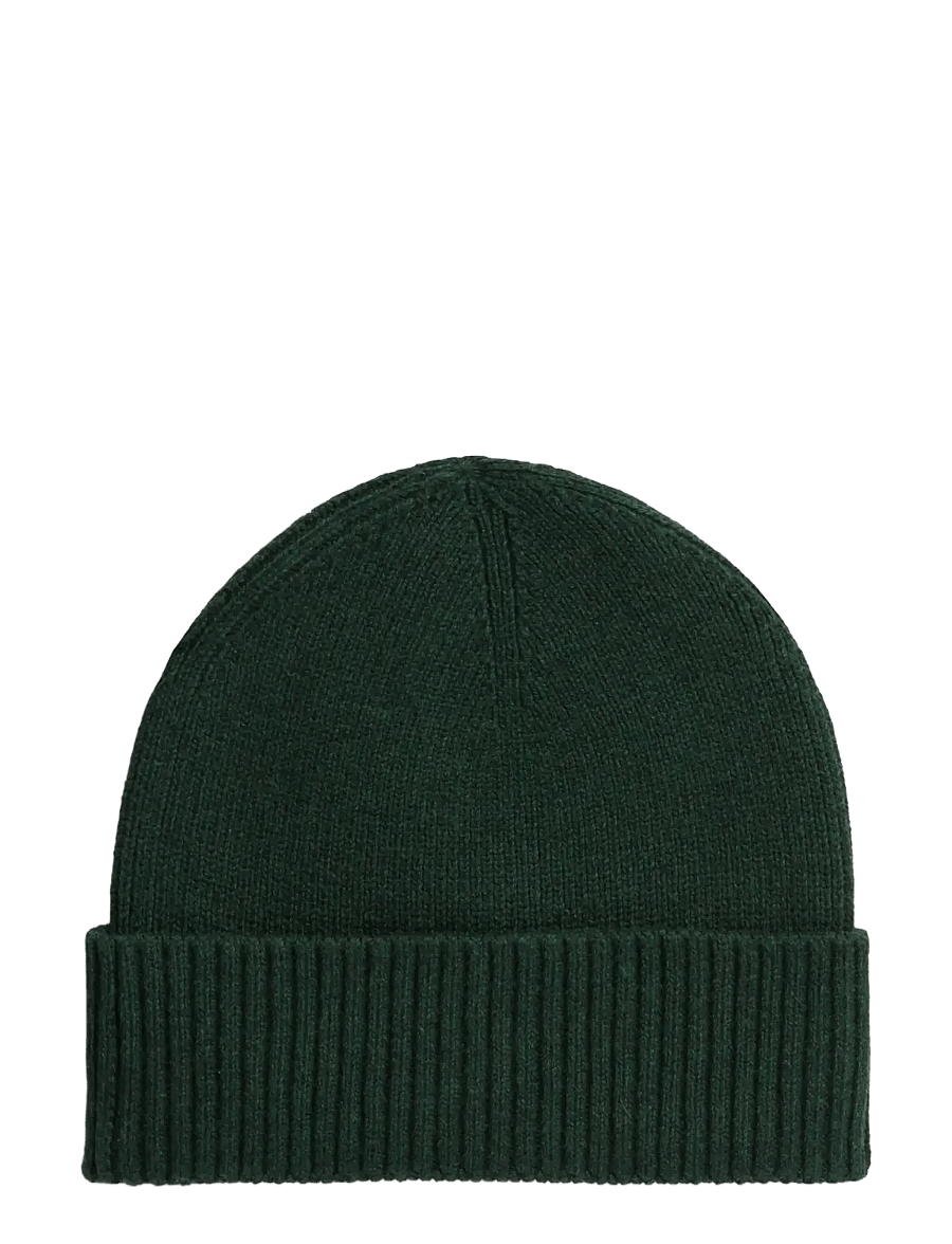 Tommy Hilfiger - TH FLAG PIMA COTTON BEANIE - osta olukorra järgi - majestic emerald melange - 1